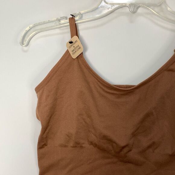 Comfort by Real Women's Smooths Curves Seamless Shaping Camies Tan Size 3X NWT - Picture 5 of 7